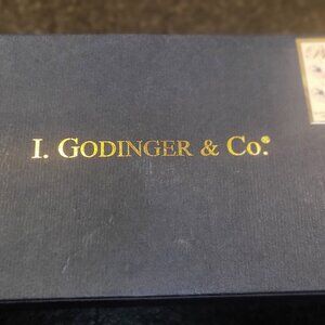 I. Godinger & Co. Primavera Set of 4 Espresso Cups with Saucers (new in box)